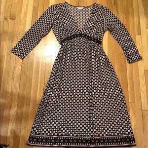Retro looking tie waist dress sz 10